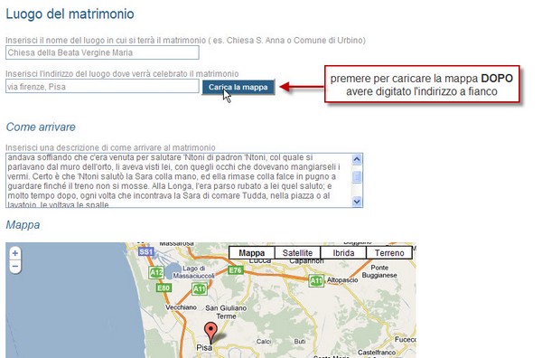 help lista di nozze