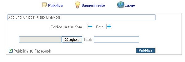 loggati su Facebook