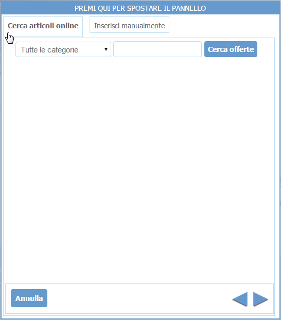 lista nozze e regali pannello